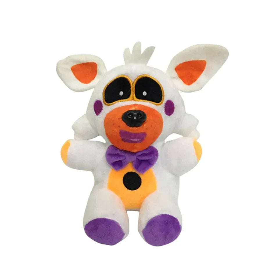 FNAF 18cm Plush Toys Bonnie Bear Foxy Cute Cartoon Stuffed Dolls Five Night at Freddy's Freddy Games Gift for Children FNAF 18cm Plush Toys Bonnie Bear Foxy Cute Cartoon Stuffed Dolls Five Night at Freddy's Freddy Games Gift for Children