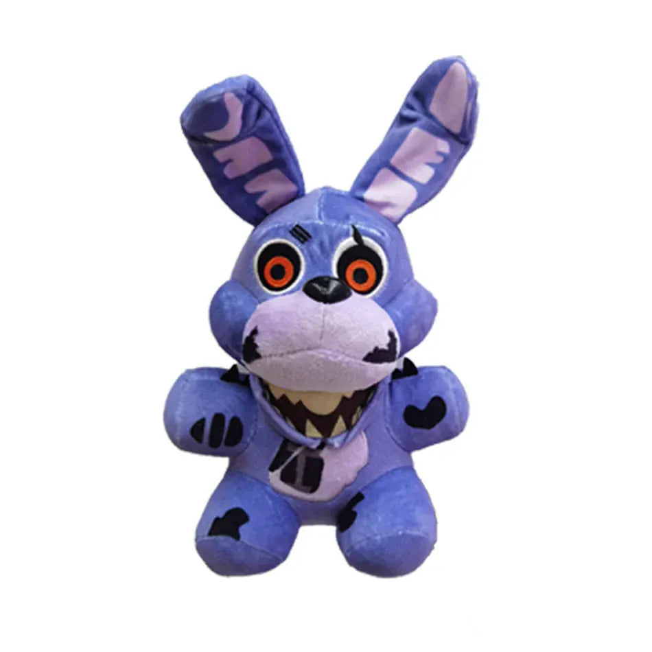 FNAF 18cm Plush Toys Bonnie Bear Foxy Cute Cartoon Stuffed Dolls Five Night at Freddy's Freddy Games Gift for Children FNAF 18cm Plush Toys Bonnie Bear Foxy Cute Cartoon Stuffed Dolls Five Night at Freddy's Freddy Games Gift for Children