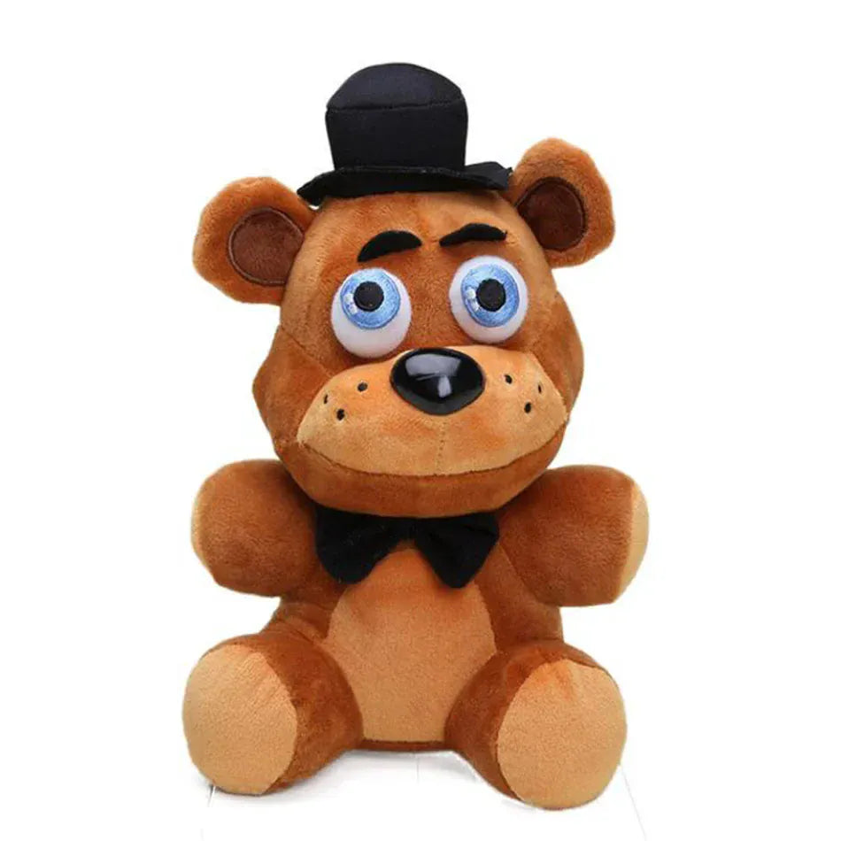 FNAF 18cm Plush Toys Bonnie Bear Foxy Cute Cartoon Stuffed Dolls Five Night at Freddy's Freddy Games Gift for Children FNAF 18cm Plush Toys Bonnie Bear Foxy Cute Cartoon Stuffed Dolls Five Night at Freddy's Freddy Games Gift for Children