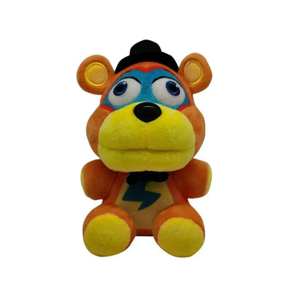 FNAF 18cm Plush Toys Bonnie Bear Foxy Cute Cartoon Stuffed Dolls Five Night at Freddy's Freddy Games Gift for Children FNAF 18cm Plush Toys Bonnie Bear Foxy Cute Cartoon Stuffed Dolls Five Night at Freddy's Freddy Games Gift for Children