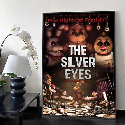 Fnaf Anime Five-nights-At-Freddys Painting Calligraphy Canvas HD Poster Wall Art interior Hallway Home Decoration Holiday Gifts Fnaf Anime Five-nights-At-Freddys Painting Calligraphy Canvas HD Poster Wall Art interior Hallway Home Decoration Holiday Gifts