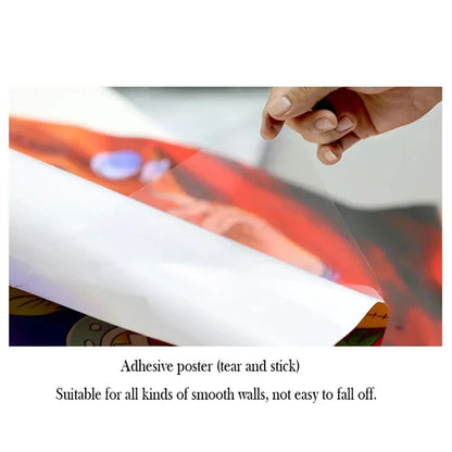 Fnaf Five-nights-At-Freddys Game Poster Poster Waterproof HD Wall Art Decal Self-Adhesive Aesthetic Decor For Home Living Fnaf Five-nights-At-Freddys Game Poster Poster Waterproof HD Wall Art Decal Self-Adhesive Aesthetic Decor For Home Living