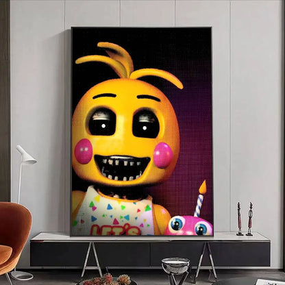 FNAF Five-nights-At-Freddys Ultimate Group Poster HD art poster for home living room bar office decoration sticky, waterproof FNAF Five-nights-At-Freddys Ultimate Group Poster HD art poster for home living room bar office decoration sticky, waterproof