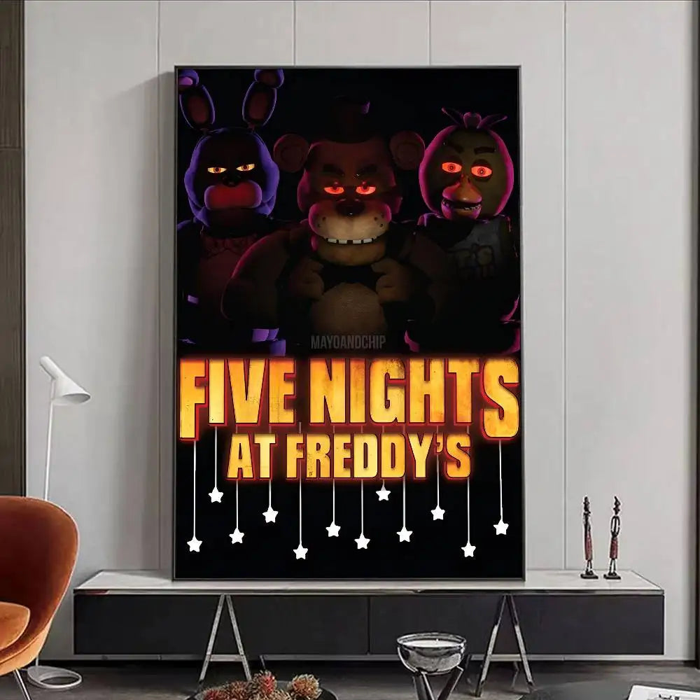 FNAF Five-nights-At-Freddys Ultimate Group Poster HD art poster for home living room bar office decoration sticky, waterproof FNAF Five-nights-At-Freddys Ultimate Group Poster HD art poster for home living room bar office decoration sticky, waterproof