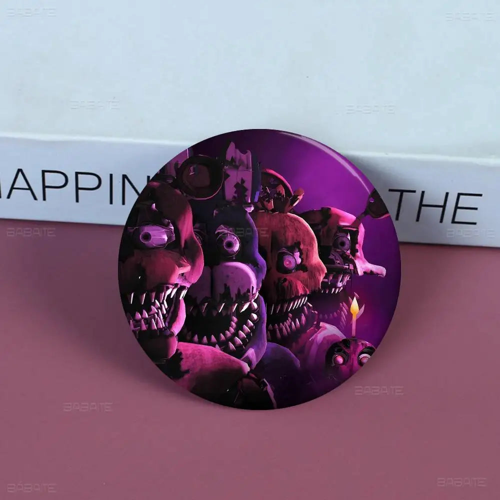 FNAF Game Security Breach Anime Brooches Cute Cartoon Badge Jacket Jeans Lapel Pin Gift Accessorie FNAF Game Security Breach Anime Brooches Cute Cartoon Badge Jacket Jeans Lapel Pin Gift Accessorie