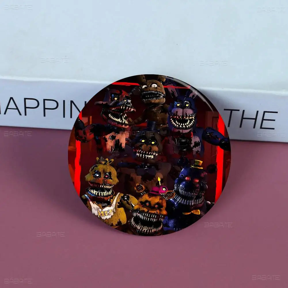 FNAF Game Security Breach Anime Brooches Cute Cartoon Badge Jacket Jeans Lapel Pin Gift Accessorie FNAF Game Security Breach Anime Brooches Cute Cartoon Badge Jacket Jeans Lapel Pin Gift Accessorie