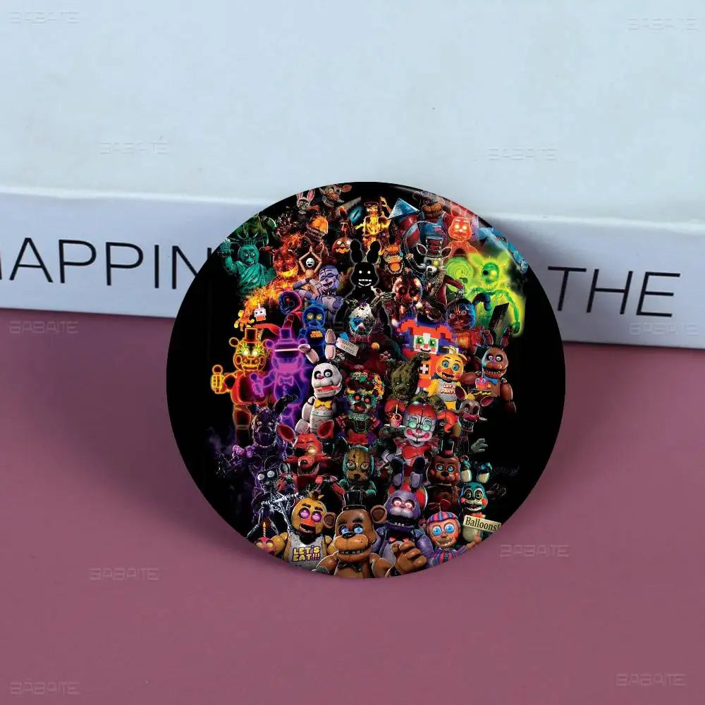 FNAF Game Security Breach Anime Brooches Cute Cartoon Badge Jacket Jeans Lapel Pin Gift Accessorie FNAF Game Security Breach Anime Brooches Cute Cartoon Badge Jacket Jeans Lapel Pin Gift Accessorie