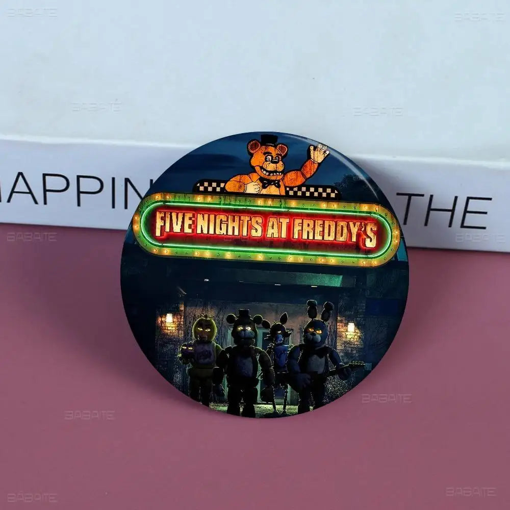 FNAF Game Security Breach Anime Brooches Cute Cartoon Badge Jacket Jeans Lapel Pin Gift Accessorie FNAF Game Security Breach Anime Brooches Cute Cartoon Badge Jacket Jeans Lapel Pin Gift Accessorie