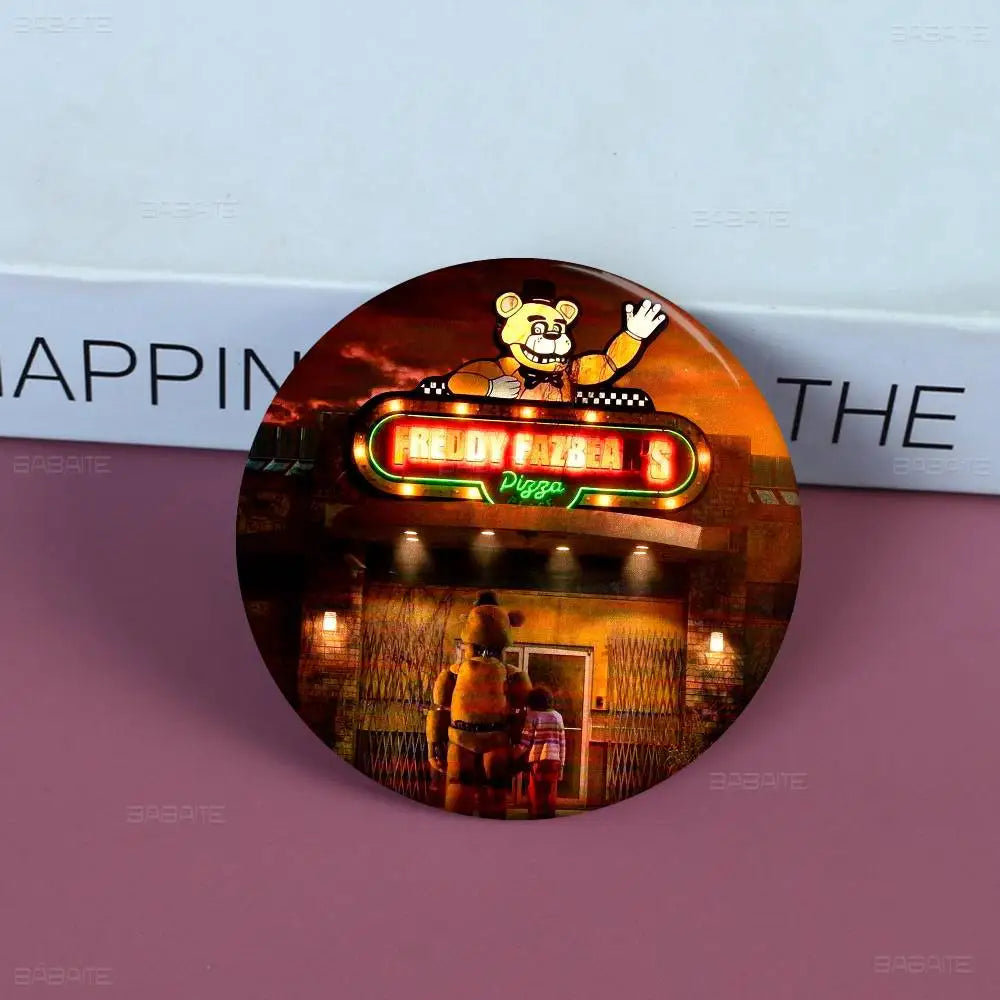 FNAF Game Security Breach Anime Brooches Cute Cartoon Badge Jacket Jeans Lapel Pin Gift Accessorie FNAF Game Security Breach Anime Brooches Cute Cartoon Badge Jacket Jeans Lapel Pin Gift Accessorie