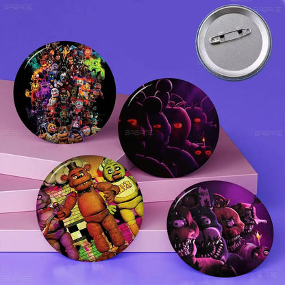 FNAF Game Security Breach Anime Brooches Cute Cartoon Badge Jacket Jeans Lapel Pin Gift Accessorie FNAF Game Security Breach Anime Brooches Cute Cartoon Badge Jacket Jeans Lapel Pin Gift Accessorie