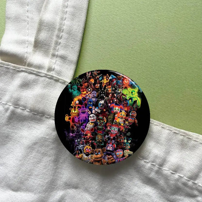 FNAF Game Security Breach Anime Brooches Cute Cartoon Badge Jacket Jeans Lapel Pin Gift Accessorie FNAF Game Security Breach Anime Brooches Cute Cartoon Badge Jacket Jeans Lapel Pin Gift Accessorie