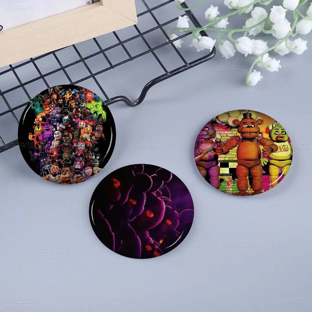 FNAF Game Security Breach Anime Brooches Cute Cartoon Badge Jacket Jeans Lapel Pin Gift Accessorie FNAF Game Security Breach Anime Brooches Cute Cartoon Badge Jacket Jeans Lapel Pin Gift Accessorie