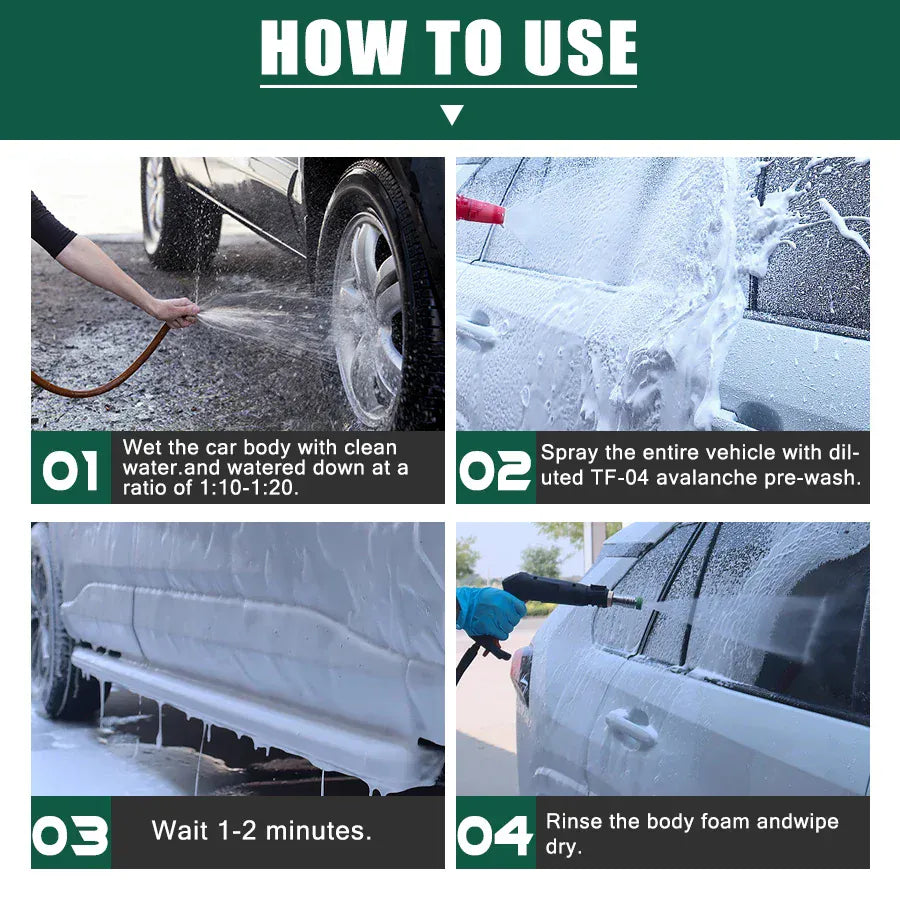 Foaming Car Wash Soap (Works with Foam Cannons and Guns or Bucket Washes) Foaming Car Wash Soap (Works with Foam Cannons and Guns or Bucket Washes)