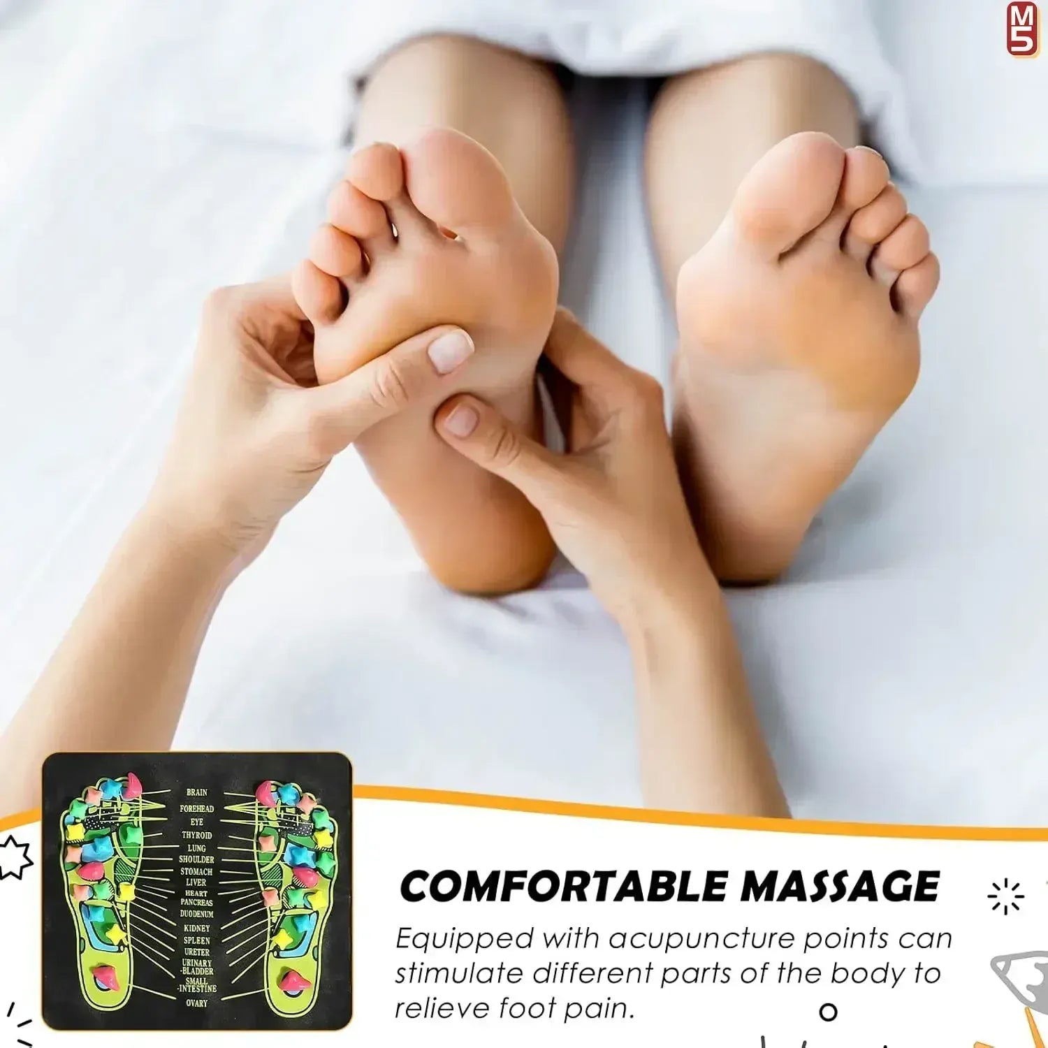 Foot Pressure Board Massage Pad Foot Pressure Board Massage Pad
