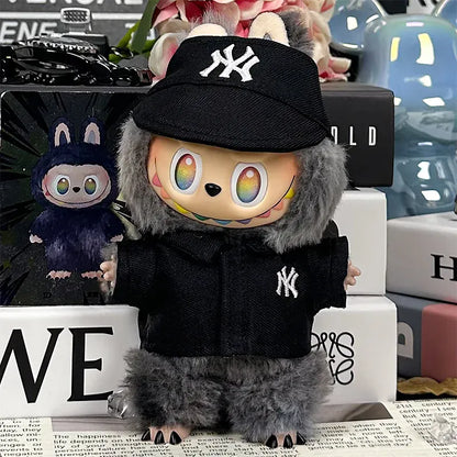 For 17cm Labubu Clothing Set Baseball jersey Catcher gloves Baseball bat Hat V1 V2 V3 Labubu Clothes Doll Accessories Toys For 17cm Labubu Clothing Set Baseball jersey Catcher gloves Baseball bat Hat V1 V2 V3 Labubu Clothes Doll Accessories Toys