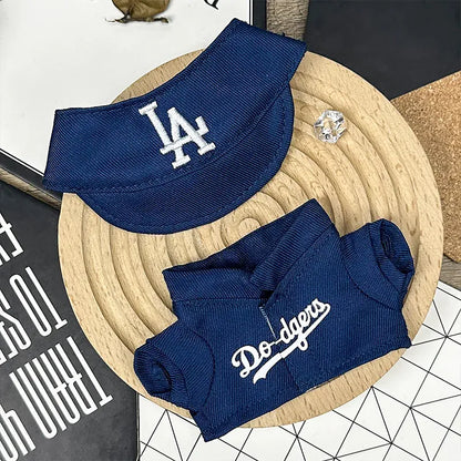 For 17cm Labubu Clothing Set Baseball jersey Catcher gloves Baseball bat Hat V1 V2 V3 Labubu Clothes Doll Accessories Toys For 17cm Labubu Clothing Set Baseball jersey Catcher gloves Baseball bat Hat V1 V2 V3 Labubu Clothes Doll Accessories Toys