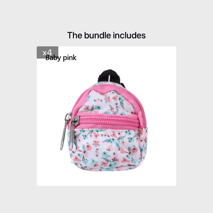 for LABUBU 11.81inch Doll 1/6 BJD Doll Mini Bag Backpack Mini Doll Bag Doll House Decoration Toy Accessories for Gifts Halloween, Christmas Gift for LABUBU 11.81inch Doll 1/6 BJD Doll Mini Bag Backpack Mini Doll Bag Doll House Decoration Toy Accessories for Gifts Halloween, Christmas Gift