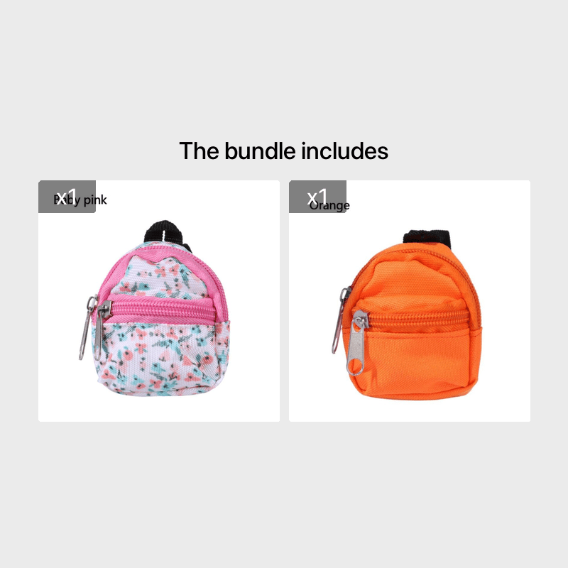 for LABUBU 11.81inch Doll 1/6 BJD Doll Mini Bag Backpack Mini Doll Bag Doll House Decoration Toy Accessories for Gifts Halloween, Christmas Gift for LABUBU 11.81inch Doll 1/6 BJD Doll Mini Bag Backpack Mini Doll Bag Doll House Decoration Toy Accessories for Gifts Halloween, Christmas Gift