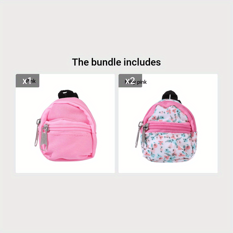 for LABUBU 11.81inch Doll 1/6 BJD Doll Mini Bag Backpack Mini Doll Bag Doll House Decoration Toy Accessories for Gifts Halloween, Christmas Gift for LABUBU 11.81inch Doll 1/6 BJD Doll Mini Bag Backpack Mini Doll Bag Doll House Decoration Toy Accessories for Gifts Halloween, Christmas Gift