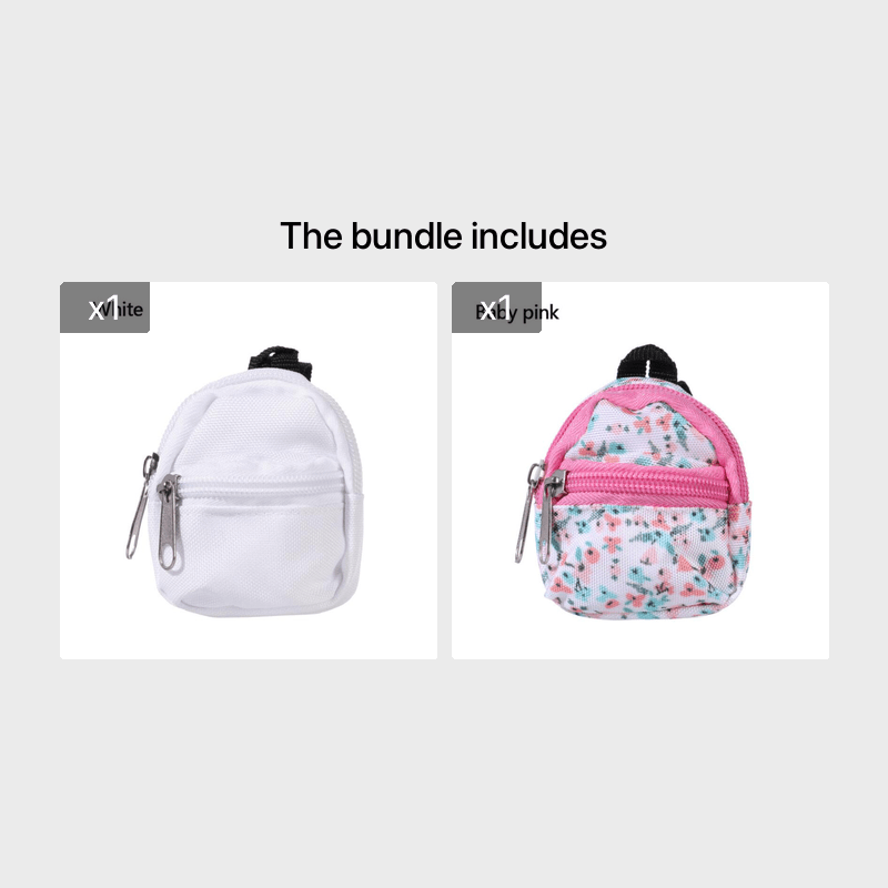 for LABUBU 11.81inch Doll 1/6 BJD Doll Mini Bag Backpack Mini Doll Bag Doll House Decoration Toy Accessories for Gifts Halloween, Christmas Gift for LABUBU 11.81inch Doll 1/6 BJD Doll Mini Bag Backpack Mini Doll Bag Doll House Decoration Toy Accessories for Gifts Halloween, Christmas Gift