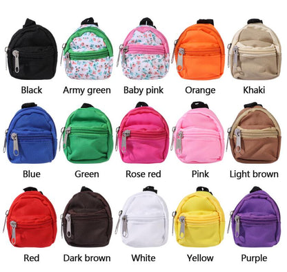 for LABUBU 11.81inch Doll 1/6 BJD Doll Mini Bag Backpack Mini Doll Bag Doll House Decoration Toy Accessories for Gifts Halloween, Christmas Gift for LABUBU 11.81inch Doll 1/6 BJD Doll Mini Bag Backpack Mini Doll Bag Doll House Decoration Toy Accessories for Gifts Halloween, Christmas Gift