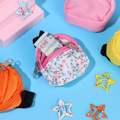 for LABUBU 11.81inch Doll 1/6 BJD Doll Mini Bag Backpack Mini Doll Bag Doll House Decoration Toy Accessories for Gifts Halloween, Christmas Gift for LABUBU 11.81inch Doll 1/6 BJD Doll Mini Bag Backpack Mini Doll Bag Doll House Decoration Toy Accessories for Gifts Halloween, Christmas Gift