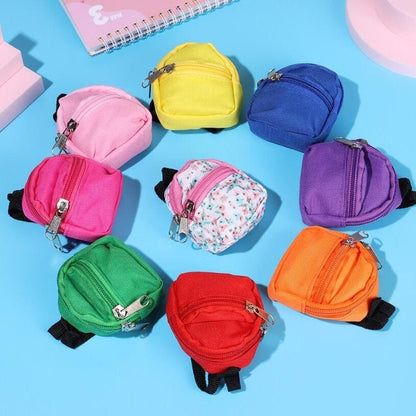for LABUBU 11.81inch Doll 1/6 BJD Doll Mini Bag Backpack Mini Doll Bag Doll House Decoration Toy Accessories for Gifts Halloween, Christmas Gift for LABUBU 11.81inch Doll 1/6 BJD Doll Mini Bag Backpack Mini Doll Bag Doll House Decoration Toy Accessories for Gifts Halloween, Christmas Gift