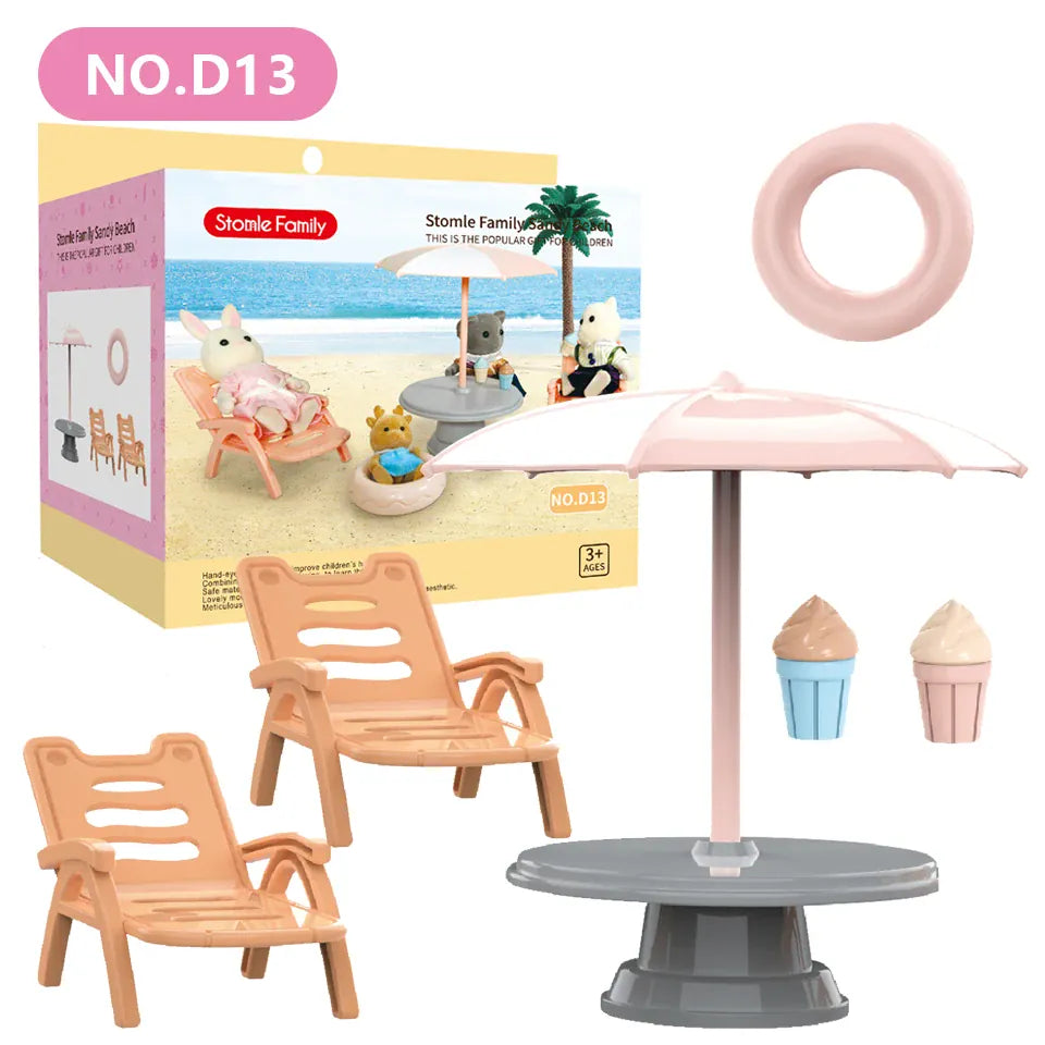 Forest Family Doll 1:12 Dollhouse Kitchen Accessories Mini Model Reindeer Animal Miniature Furniture Pretend Play For Girl Gifts Forest Family Doll 1:12 Dollhouse Kitchen Accessories Mini Model Reindeer Animal Miniature Furniture Pretend Play For Girl Gifts