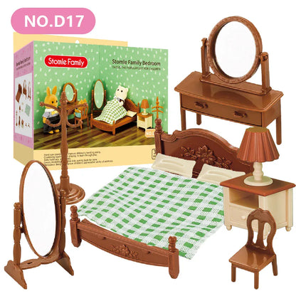 Forest Family Doll 1:12 Dollhouse Kitchen Accessories Mini Model Reindeer Animal Miniature Furniture Pretend Play For Girl Gifts Forest Family Doll 1:12 Dollhouse Kitchen Accessories Mini Model Reindeer Animal Miniature Furniture Pretend Play For Girl Gifts