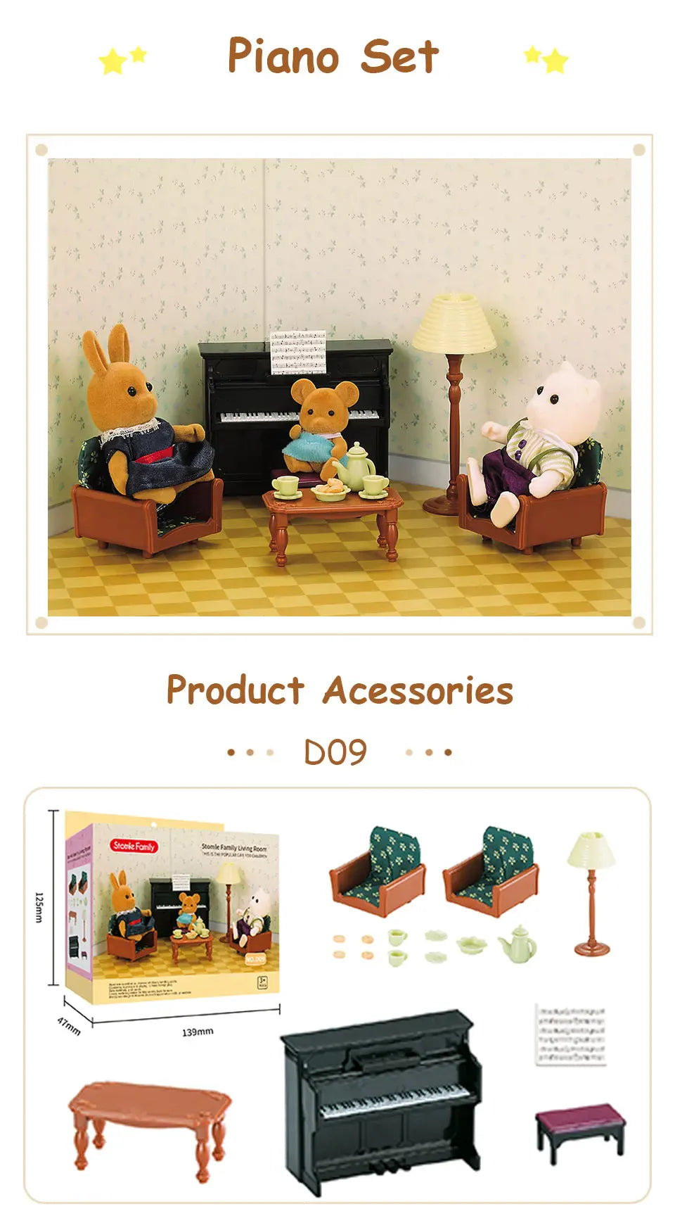Forest Family Doll 1:12 Dollhouse Kitchen Accessories Mini Model Reindeer Animal Miniature Furniture Pretend Play For Girl Gifts Forest Family Doll 1:12 Dollhouse Kitchen Accessories Mini Model Reindeer Animal Miniature Furniture Pretend Play For Girl Gifts
