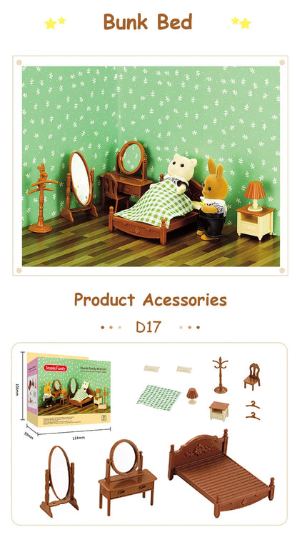 Forest Family Doll 1:12 Dollhouse Kitchen Accessories Mini Model Reindeer Animal Miniature Furniture Pretend Play For Girl Gifts Forest Family Doll 1:12 Dollhouse Kitchen Accessories Mini Model Reindeer Animal Miniature Furniture Pretend Play For Girl Gifts
