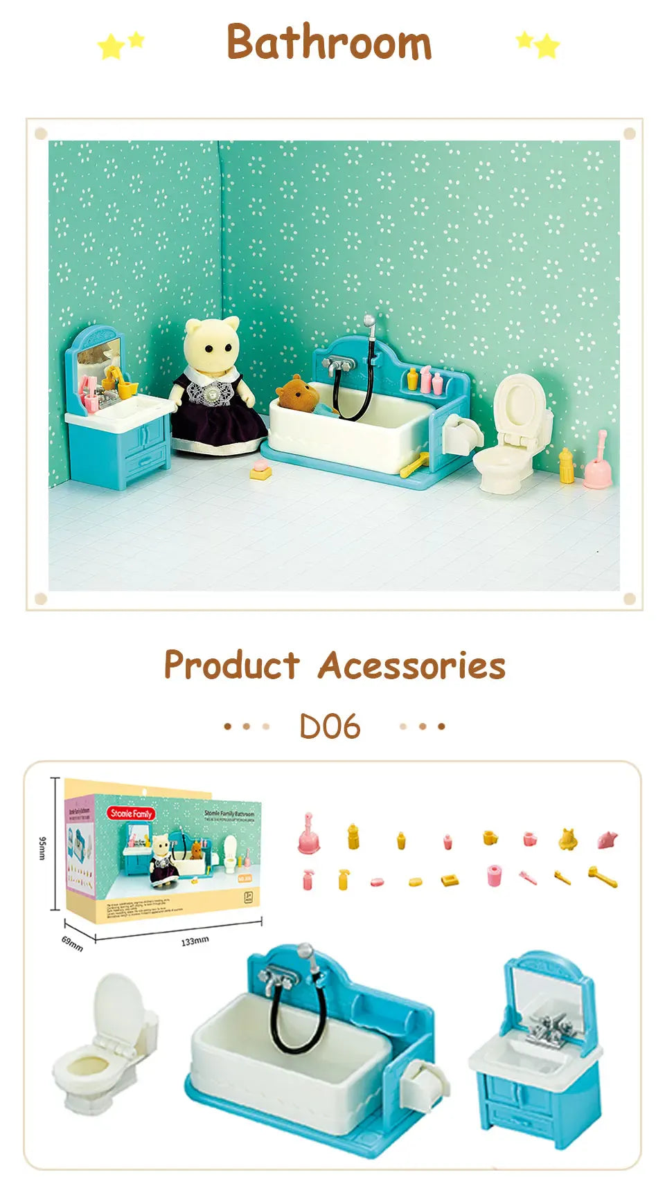 Forest Family Doll 1:12 Dollhouse Kitchen Accessories Mini Model Reindeer Animal Miniature Furniture Pretend Play For Girl Gifts Forest Family Doll 1:12 Dollhouse Kitchen Accessories Mini Model Reindeer Animal Miniature Furniture Pretend Play For Girl Gifts