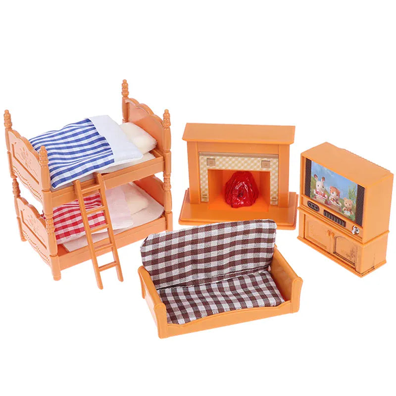 Forest Family Doll 1:12 Dollhouse Kitchen Accessories Mini Model Reindeer Animal Miniature Furniture Pretend Play For Girl Gifts Forest Family Doll 1:12 Dollhouse Kitchen Accessories Mini Model Reindeer Animal Miniature Furniture Pretend Play For Girl Gifts