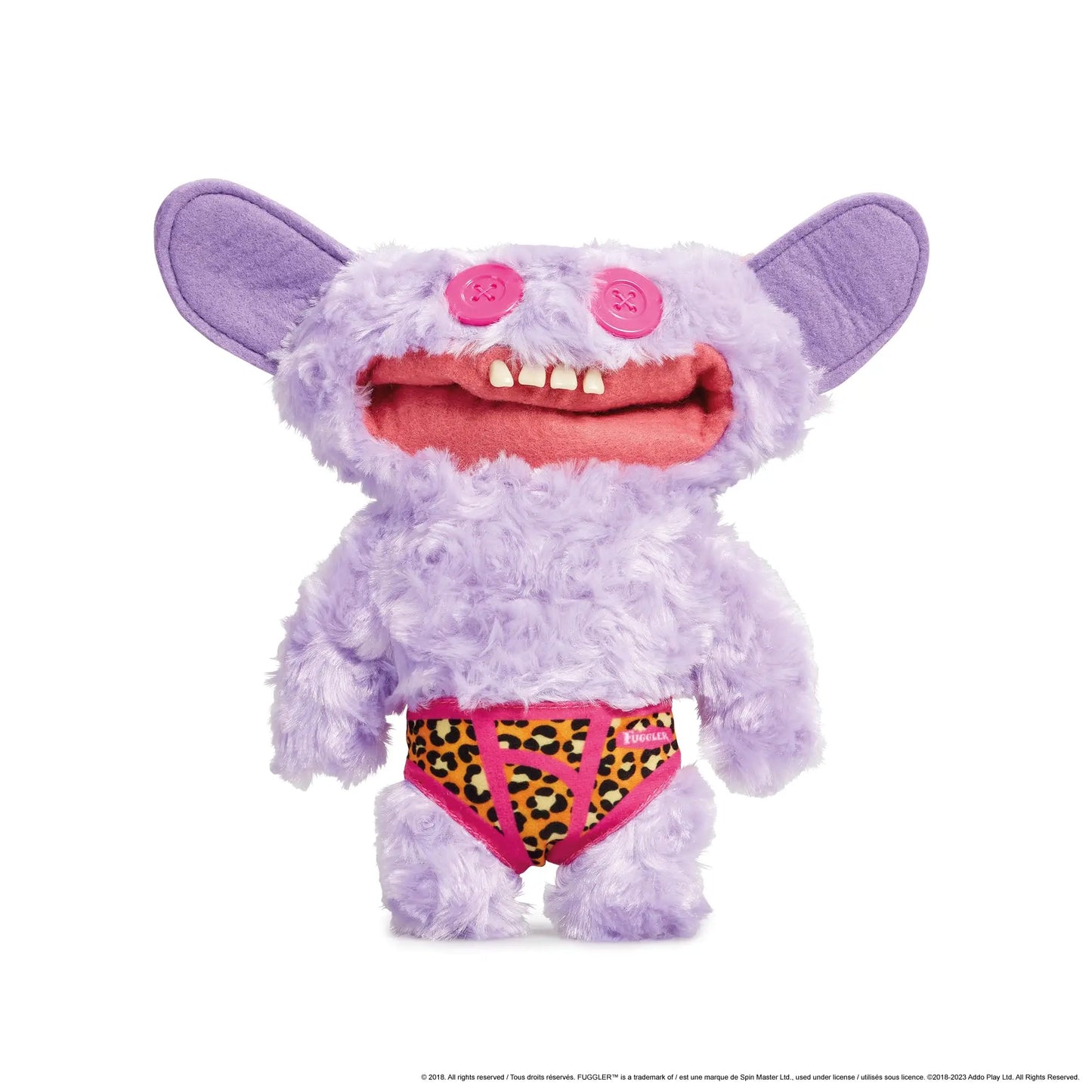 Budgie Fuggler Underpants Series - Count Underoo McGoo Plush | Wahooly Fuggler Funny Ugly Monster Budgie Fuggler Edition Underpants Series Quirky Funny Tooth Monster Count Underoo McGoo Plush Dolls