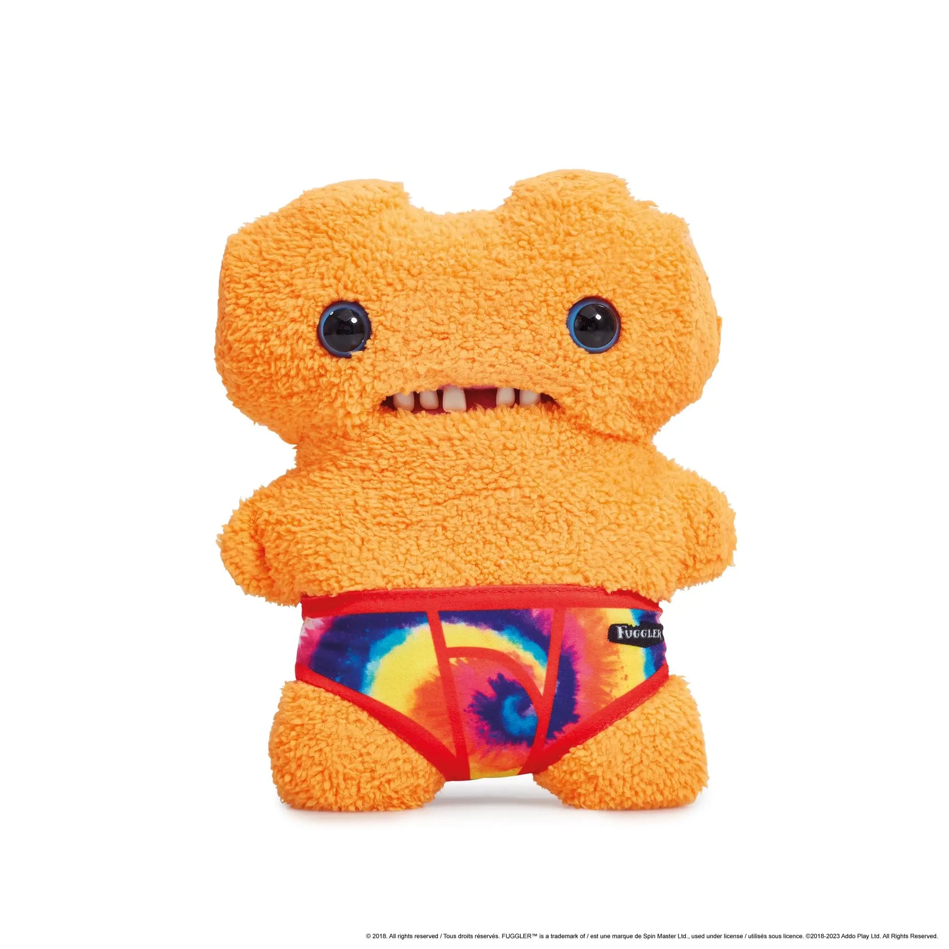 Budgie Fuggler Underpants Series - Count Underoo McGoo Plush | Wahooly Fuggler Funny Ugly Monster Budgie Fuggler Edition Underpants Series Quirky Funny Tooth Monster Count Underoo McGoo Plush Dolls