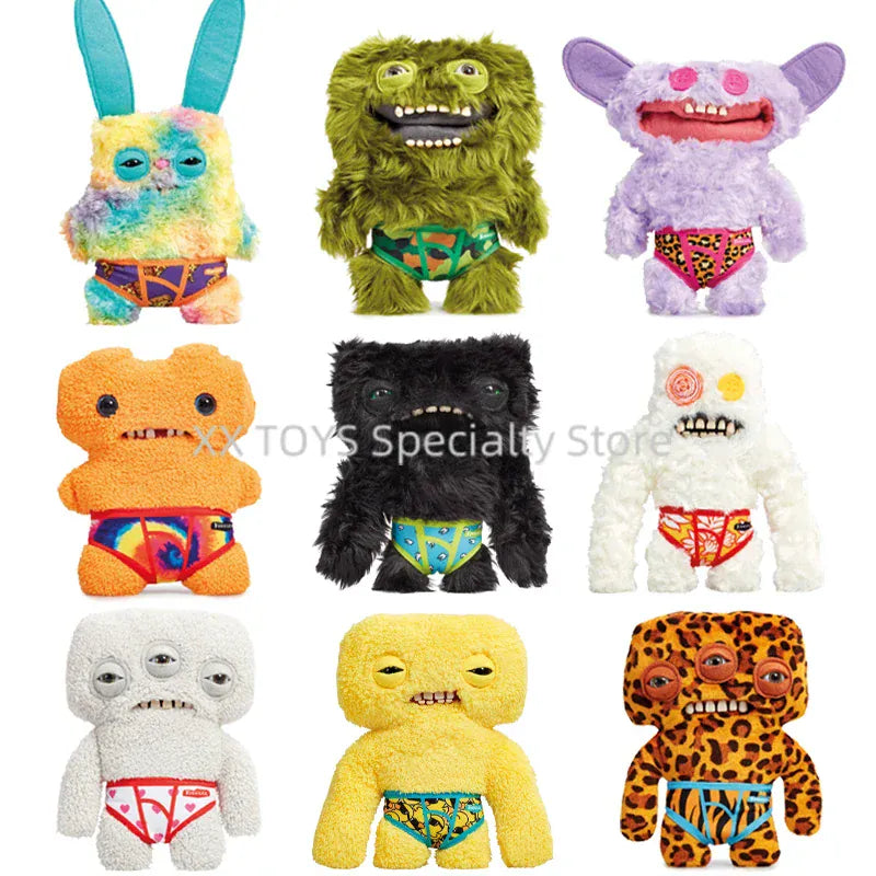 Budgie Fuggler Underpants Series - Count Underoo McGoo Plush | Wahooly Fuggler Funny Ugly Monster Budgie Fuggler Edition Underpants Series Quirky Funny Tooth Monster Count Underoo McGoo Plush Dolls