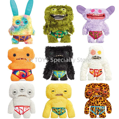 Budgie Fuggler Underpants Series - Count Underoo McGoo Plush | Wahooly Fuggler Funny Ugly Monster Budgie Fuggler Edition Underpants Series Quirky Funny Tooth Monster Count Underoo McGoo Plush Dolls