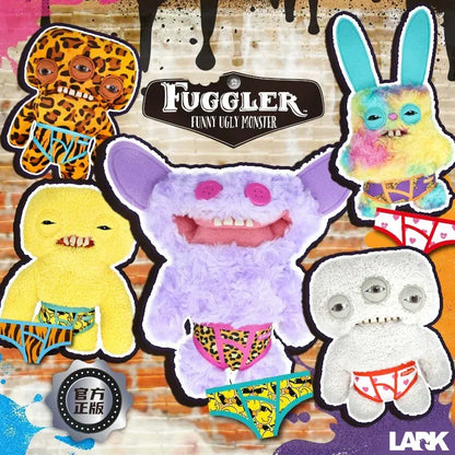Budgie Fuggler Underpants Series - Count Underoo McGoo Plush | Wahooly Fuggler Funny Ugly Monster Budgie Fuggler Edition Underpants Series Quirky Funny Tooth Monster Count Underoo McGoo Plush Dolls