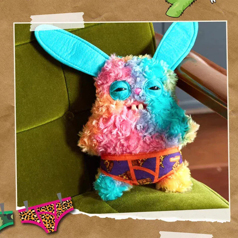 Budgie Fuggler Underpants Series - Count Underoo McGoo Plush | Wahooly Fuggler Funny Ugly Monster Budgie Fuggler Edition Underpants Series Quirky Funny Tooth Monster Count Underoo McGoo Plush Dolls