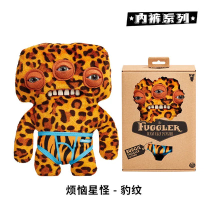 Budgie Fuggler Underpants Series - Count Underoo McGoo Plush | Wahooly Fuggler Funny Ugly Monster Budgie Fuggler Edition Underpants Series Quirky Funny Tooth Monster Count Underoo McGoo Plush Dolls