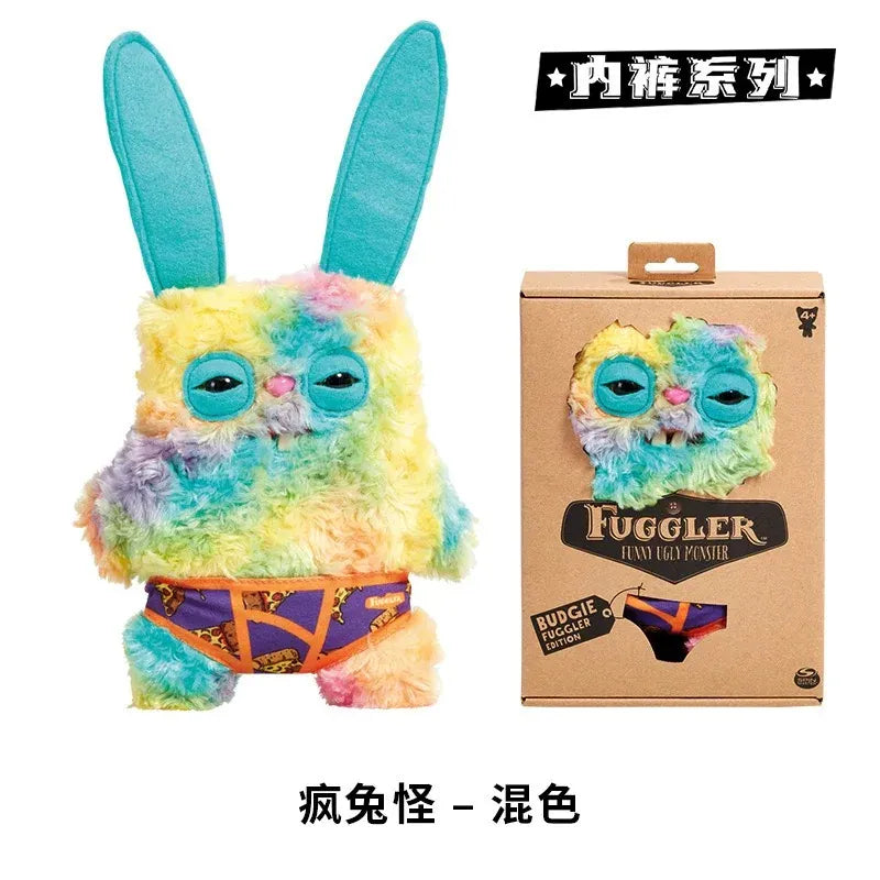 Budgie Fuggler Underpants Series - Count Underoo McGoo Plush | Wahooly Fuggler Funny Ugly Monster Budgie Fuggler Edition Underpants Series Quirky Funny Tooth Monster Count Underoo McGoo Plush Dolls