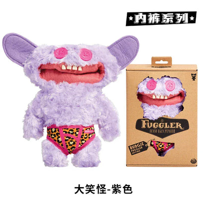 Budgie Fuggler Underpants Series - Count Underoo McGoo Plush | Wahooly Fuggler Funny Ugly Monster Budgie Fuggler Edition Underpants Series Quirky Funny Tooth Monster Count Underoo McGoo Plush Dolls