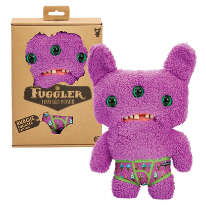 Budgie Fuggler Underpants Series - Count Underoo McGoo Plush | Wahooly Fuggler Funny Ugly Monster Budgie Fuggler Edition Underpants Series Quirky Funny Tooth Monster Count Underoo McGoo Plush Dolls