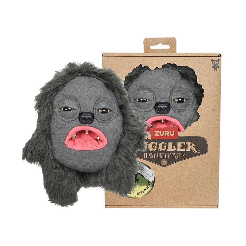 Fuggler Gold Rush Series Limited Edition 23cm - Boxed Collectible | Wahooly Fuggler Funny Ugly Monster Plush Doll Gold Rush Series Old Tooth Fuggler Stuffed Doll Toys Collectible Gifts