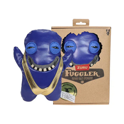 Fuggler Gold Rush Series Limited Edition 23cm - Boxed Collectible | Wahooly Fuggler Funny Ugly Monster Plush Doll Gold Rush Series Old Tooth Fuggler Stuffed Doll Toys Collectible Gifts