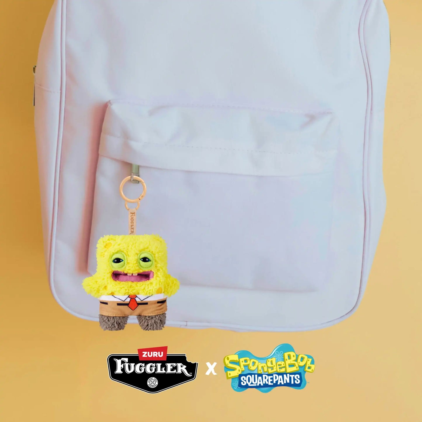 12cm Fuggler Laboratory Misfits Keychain - Kawaii Monster Plush | Wahooly Fuggler Funny Ugly Monster Plush Toys Keychain Kawaii Fuggler Monster Rabbits Cute Stuffed Peluche Dolls Pendants Gifts Kid 12CM