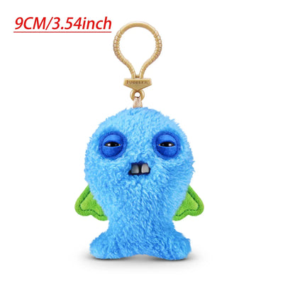 12cm Fuggler Laboratory Misfits Keychain - Kawaii Monster Plush | Wahooly Fuggler Funny Ugly Monster Plush Toys Keychain Kawaii Fuggler Monster Rabbits Cute Stuffed Peluche Dolls Pendants Gifts Kid 12CM