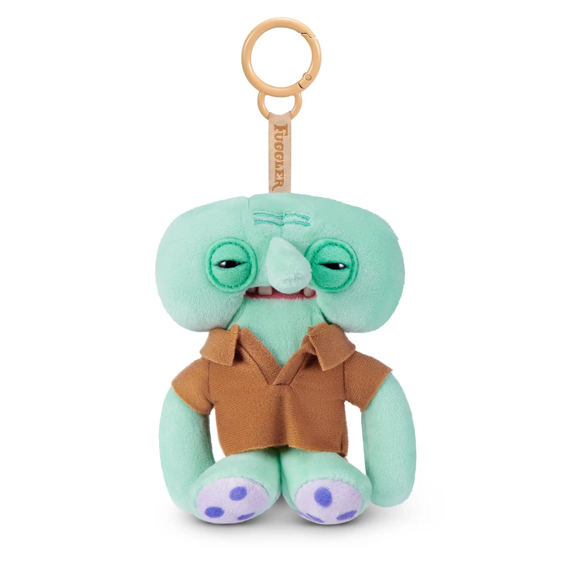 12cm Fuggler Laboratory Misfits Keychain - Kawaii Monster Plush | Wahooly Fuggler Funny Ugly Monster Plush Toys Keychain Kawaii Fuggler Monster Rabbits Cute Stuffed Peluche Dolls Pendants Gifts Kid 12CM