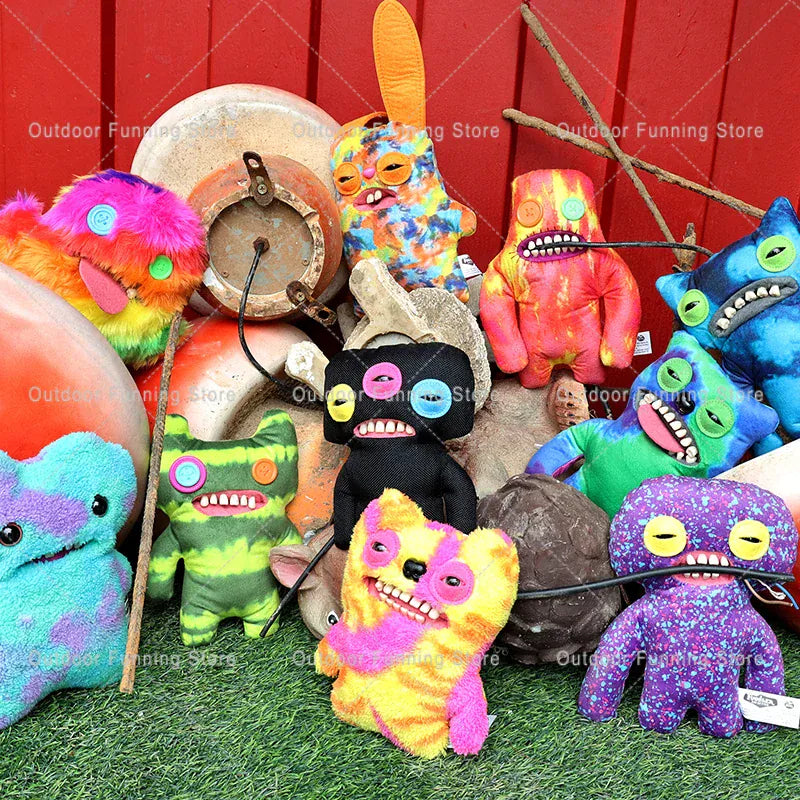 British Fuggler Plush - Glow in Dark & New Series Collection | Wahooly Fuggler Plush Budgie Fuggler Edition and Laboratory Misfits Edition British Brand Funny Ugly Monster Toy