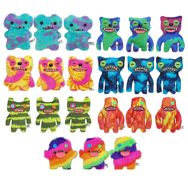 British Fuggler Plush - Glow in Dark & New Series Collection | Wahooly Fuggler Plush Budgie Fuggler Edition and Laboratory Misfits Edition British Brand Funny Ugly Monster Toy